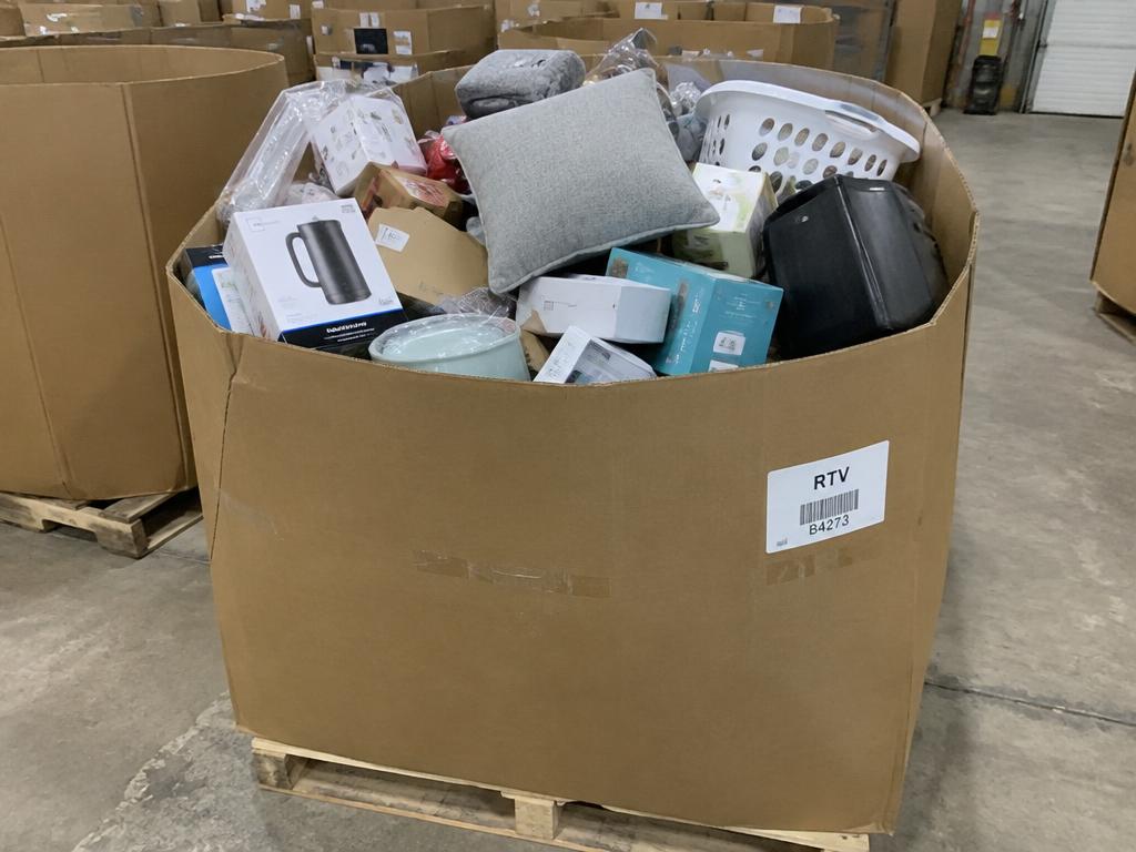 Amazon Customer Returns Mixed General Merchandise Gaylord — 100 Units, 1 Pallet — Brand New liquidation inventory shipping from Lincoln, Nebraska