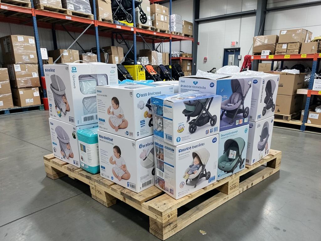 Feeding & Care Overstock Wholesale Lot — 194 Units, 2 Pallets — Overstock liquidation lot in Lincoln, Nebraska