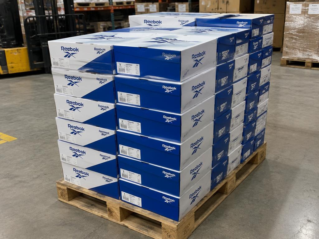 Reebok Training Shoes New Lot — 150 Pairs, 1 Pallet — Brand New liquidation inventory shipping from Lincoln, Nebraska