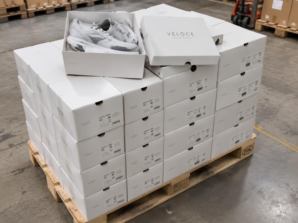 On Cloud Running Shoes Lot — Boxed — 80 Pairs, 1 Pallet — Brand New liquidation inventory shipping from Lincoln, Nebraska
