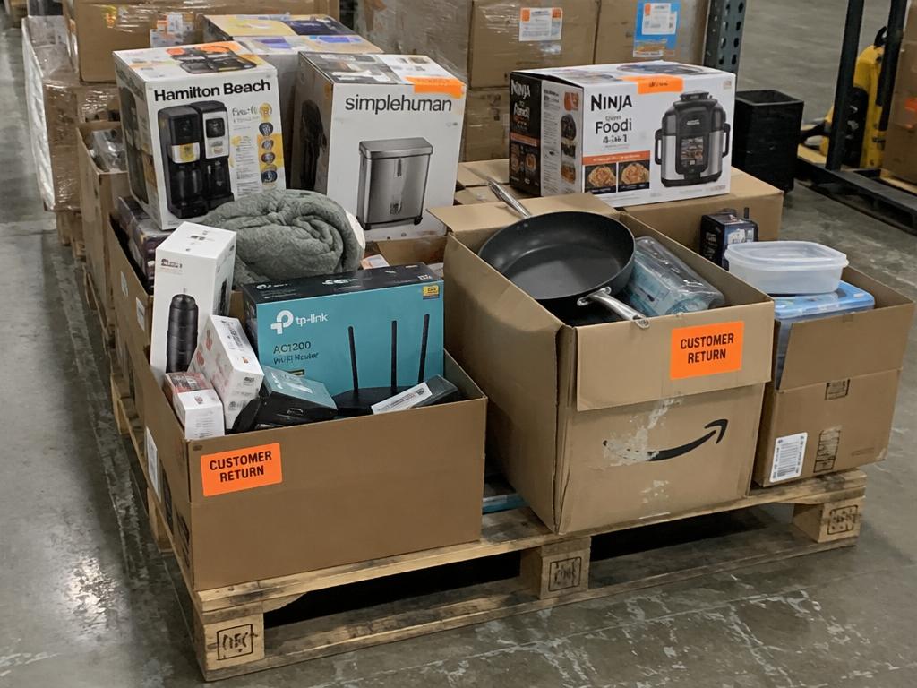 Amazon Customer Returns General Merchandise Pallet — 140 Units — Customer Returns liquidation inventory shipping from Lincoln, Nebraska