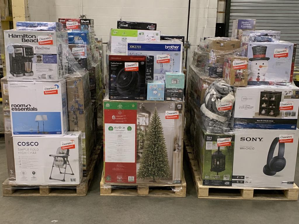 Target Overstock & Shelf Pull General Merchandise Lot — 520 Units, 3 Pallets — Shelf Pulls liquidation inventory shipping from Lincoln, Nebraska