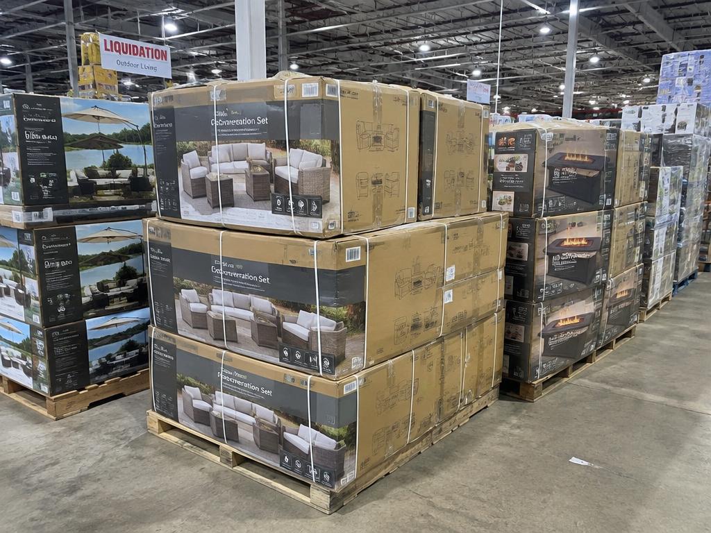 Patio & Outdoor Living Closeout — 11 Pallets — Brand New liquidation inventory shipping from Lincoln, Nebraska