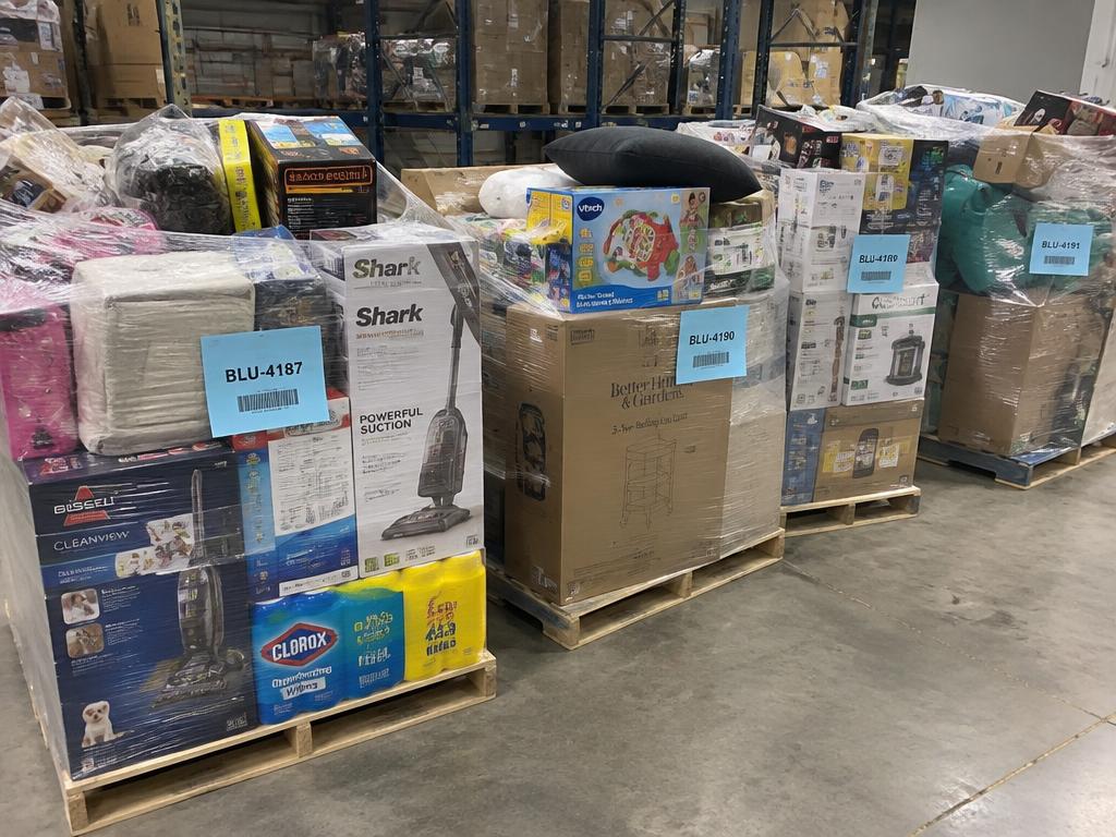 Walmart General Merchandise Liquidation Lot — 760 Units, 4 Pallets — Mixed liquidation inventory shipping from Lincoln, Nebraska