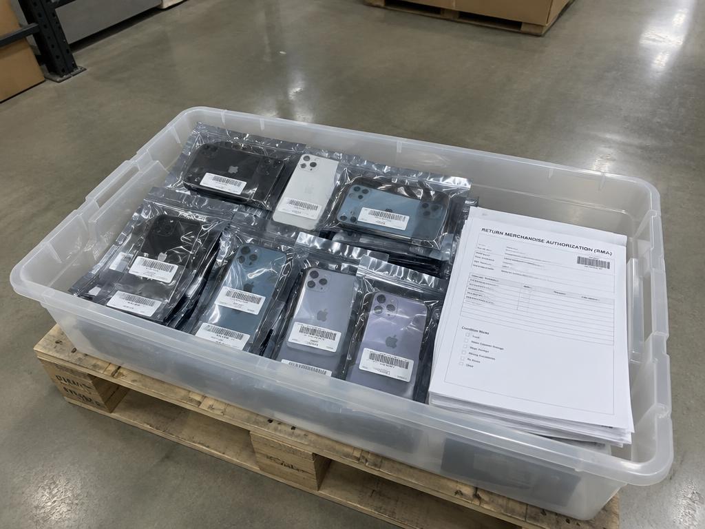Smartphones Customer Returns Surplus Inventory — 11 Units, 1 Pallet — Brand New liquidation inventory shipping from Lincoln, Nebraska