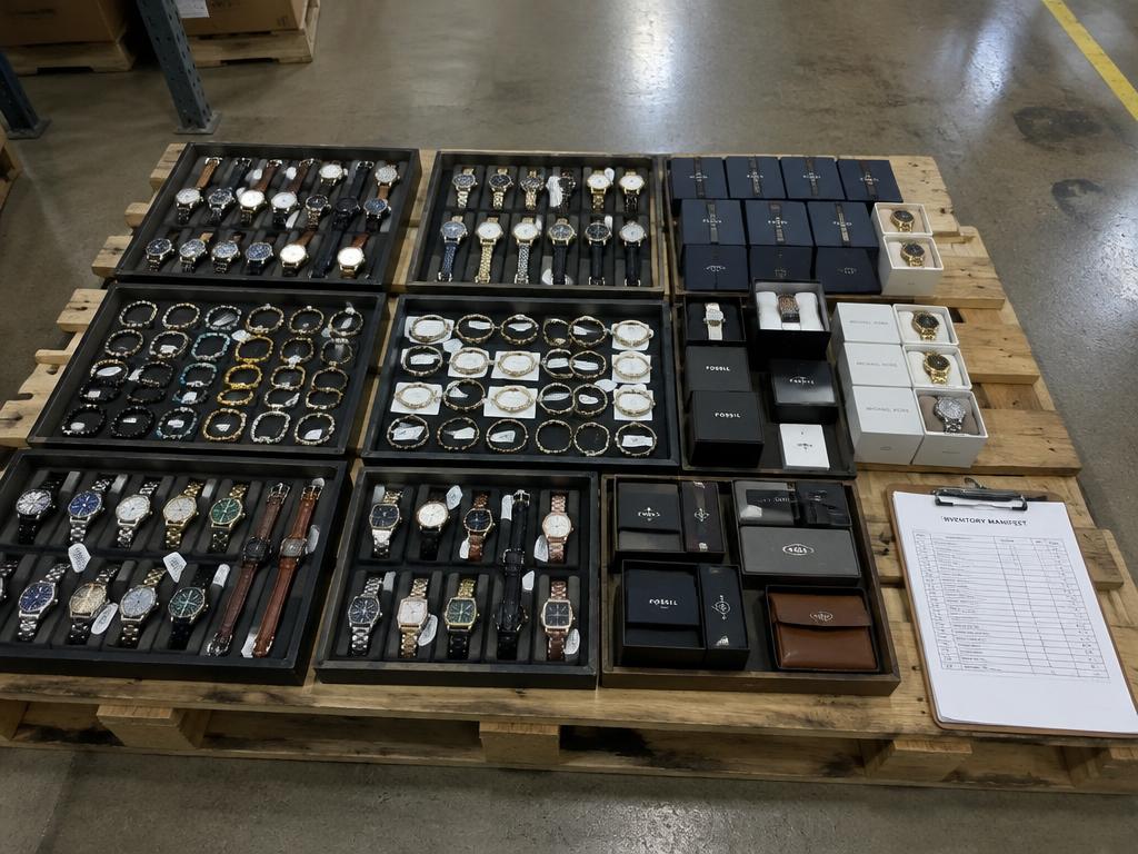 Jewelry, Watches & Accessories Wholesale Lot — 60 Units — Mixed liquidation inventory shipping from Lincoln, Nebraska