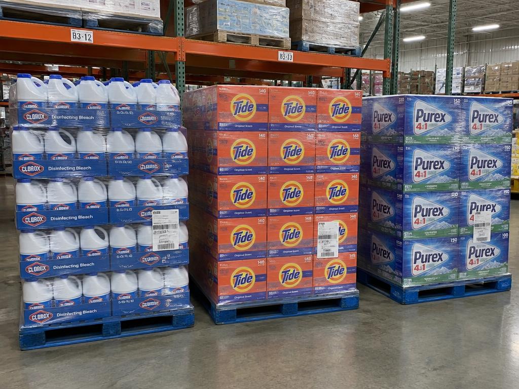 Cleaning Supplies Pallet — Clorox, all & Renuzit — 677 Units, 3 Pallets — Brand New liquidation inventory shipping from Lincoln, Nebraska