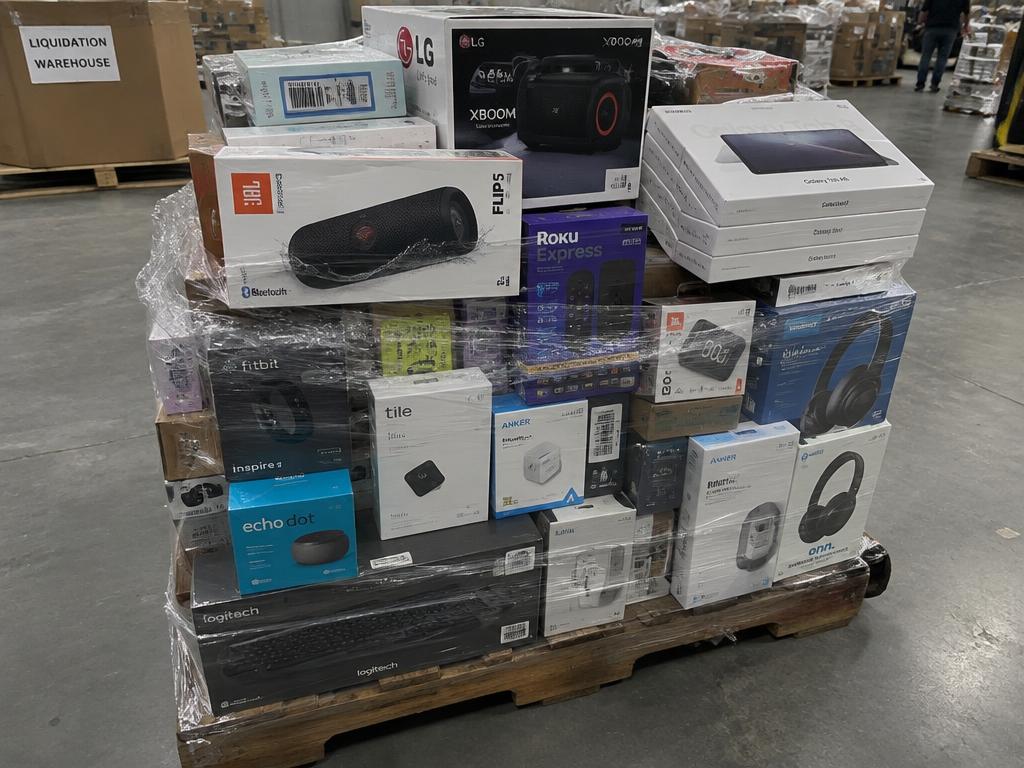 Consumer Electronics Customer Returns — 9 Pallets — Brand New liquidation inventory shipping from Lincoln, Nebraska