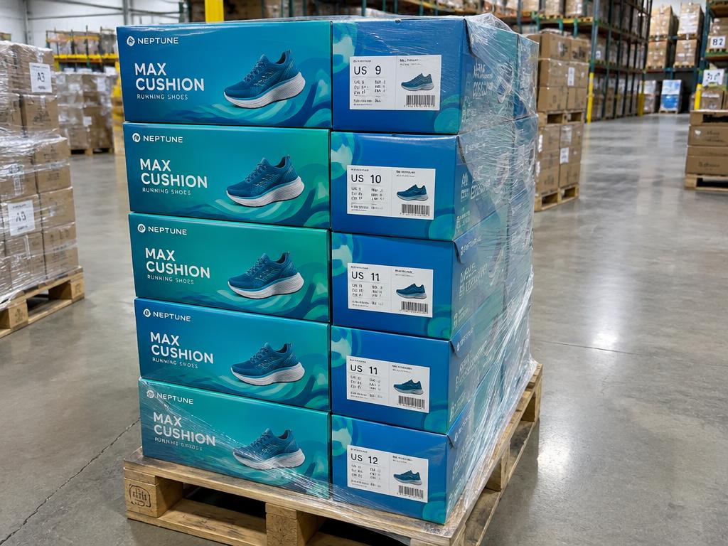 HOKA Bondi 7 Running Shoes — Boxed Mixed Sizes — 130 Pairs, 1 Pallet — Brand New liquidation inventory shipping from Lincoln, Nebraska