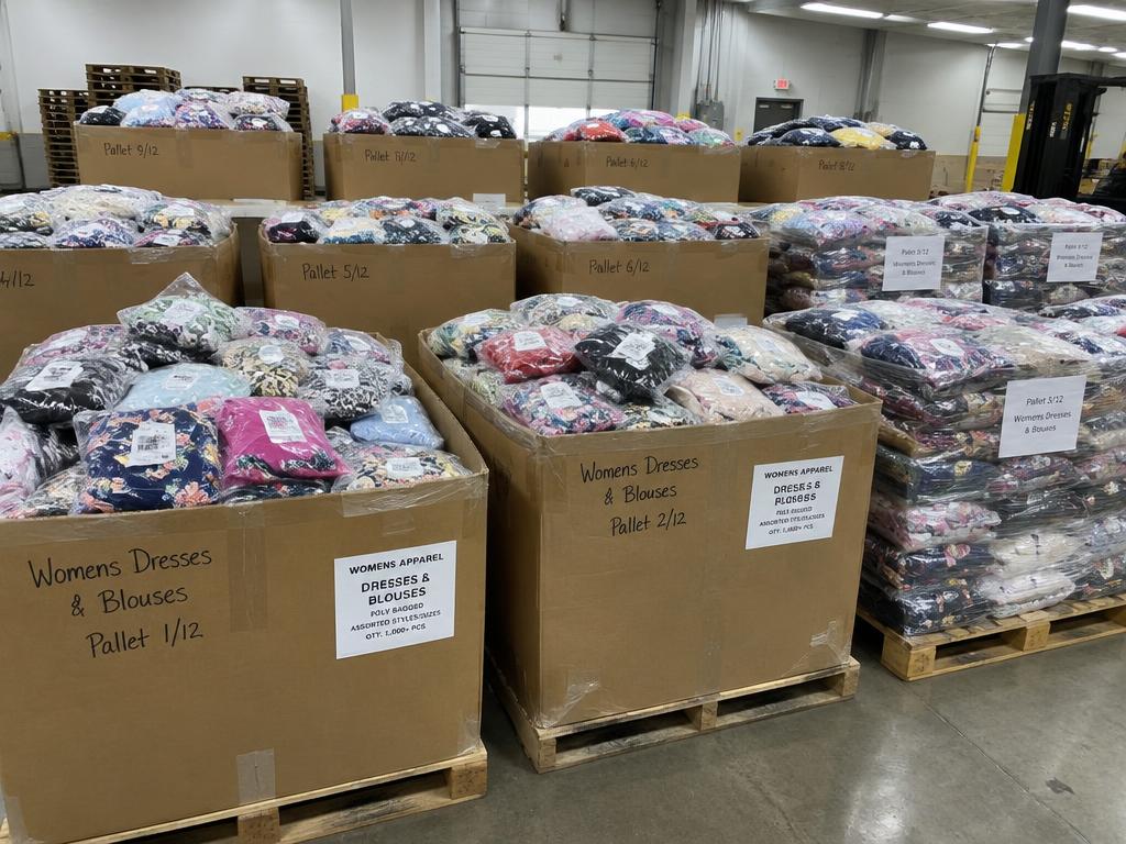 Grace Karin Womens Apparel Overstock — 12 Pallets — Brand New liquidation inventory shipping from Lincoln, Nebraska