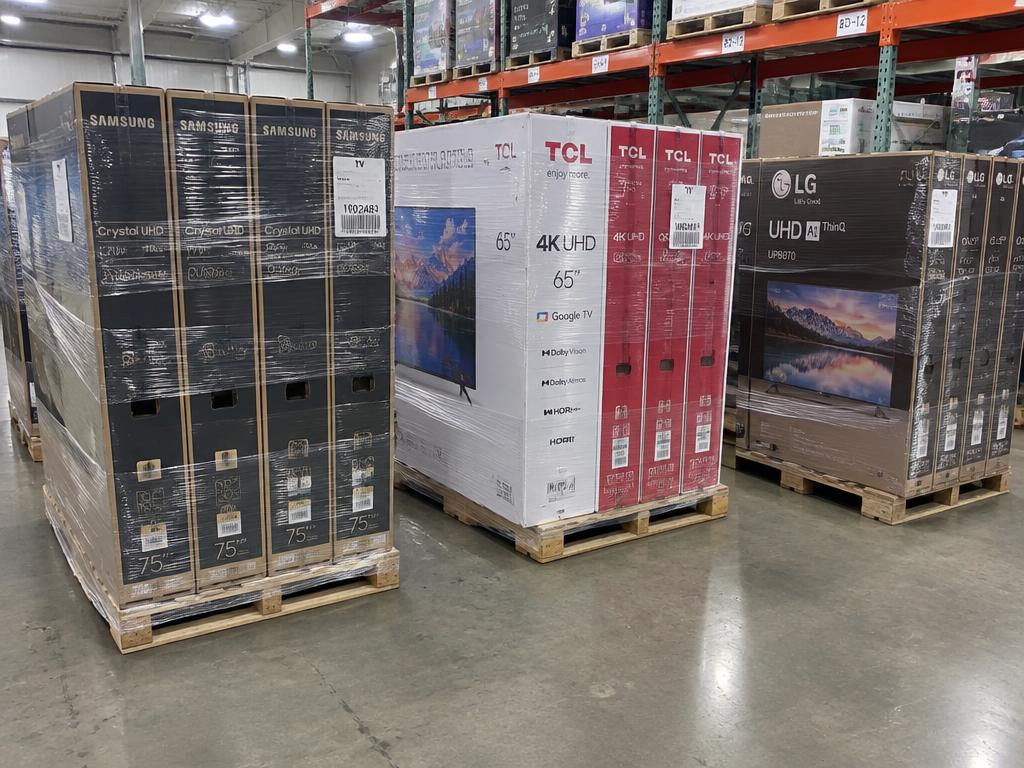 TV & Video Overstock Liquidation Pallet — 80 Units, 3 Pallets — Brand New liquidation inventory shipping from Lincoln, Nebraska