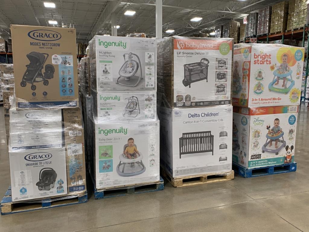 Baby Gear New Closeout — 248 Units, 4 Pallets — Brand New liquidation inventory shipping from Lincoln, Nebraska