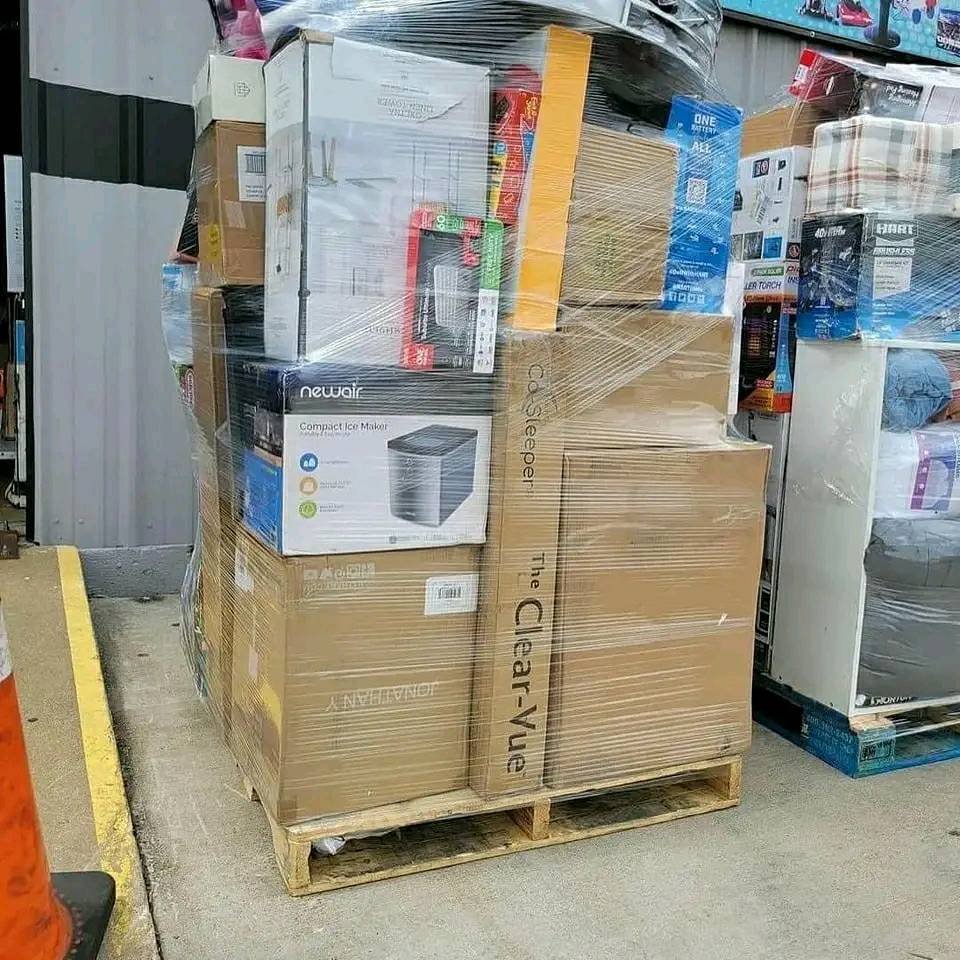 Mixed Household & Appliance Overstock Pallet — Boxed Goods — 6 Pallets — Brand New liquidation inventory shipping from Lincoln, Nebraska