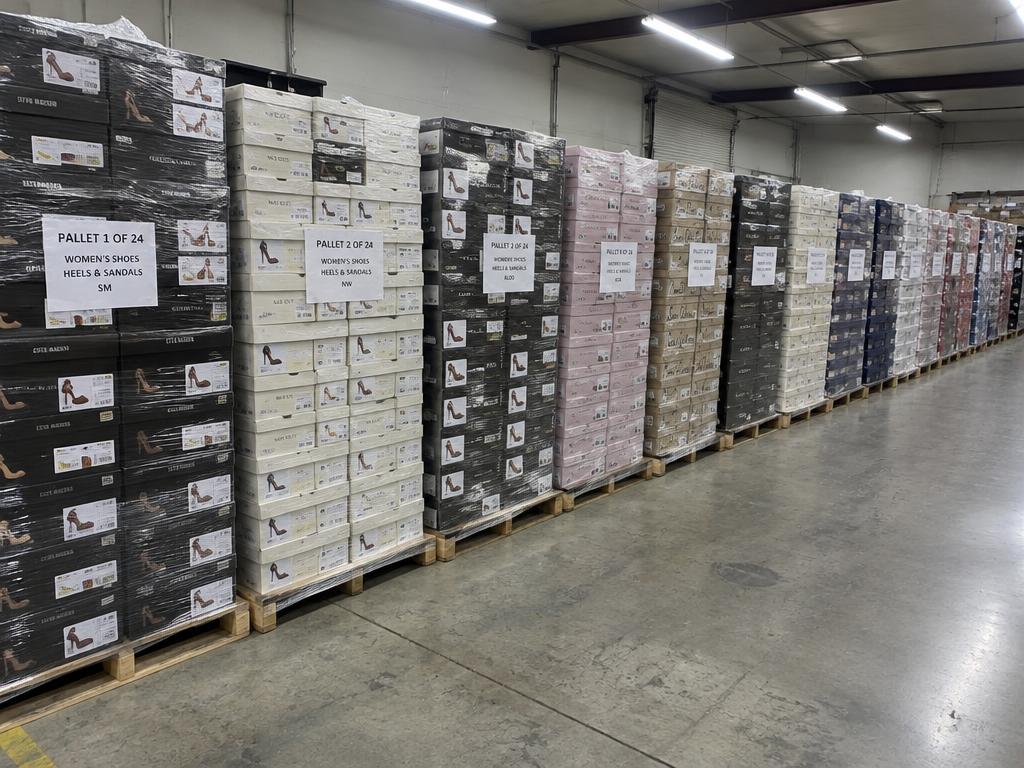 Bebe & Contemporary Designer Women's Footwear Master Truckload — 24 Pallets — Overstock liquidation inventory shipping from Lincoln, Nebraska