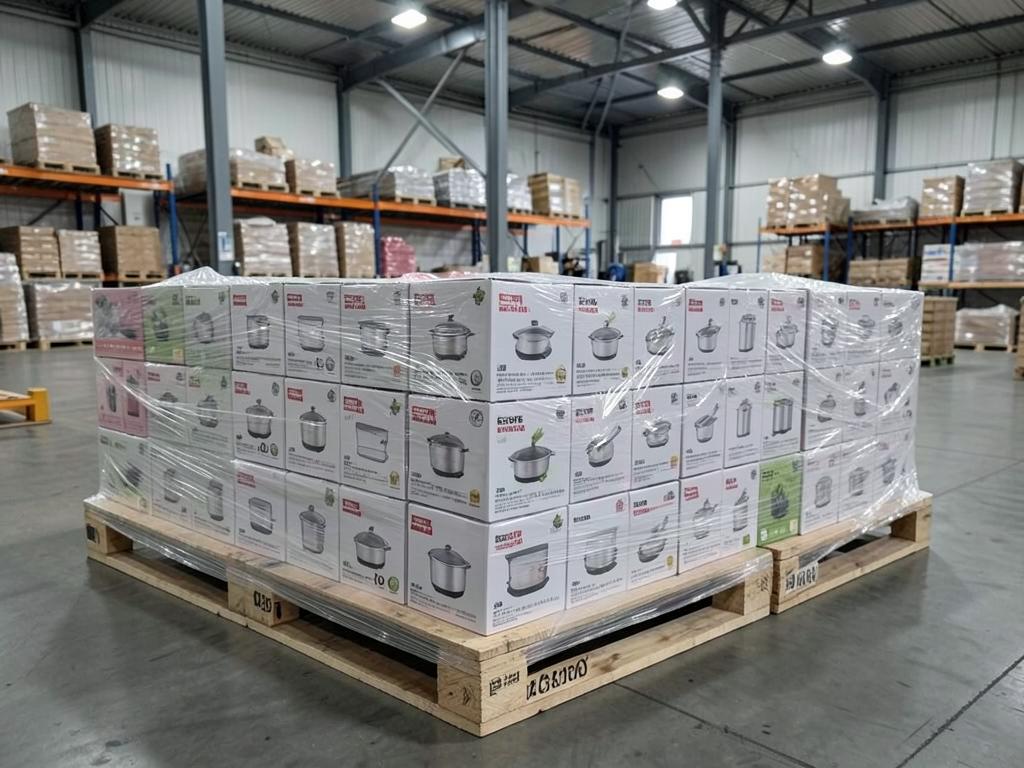 Small Kitchen Appliances Overstock — 2 Pallets — Overstock liquidation lot in Columbus, Ohio