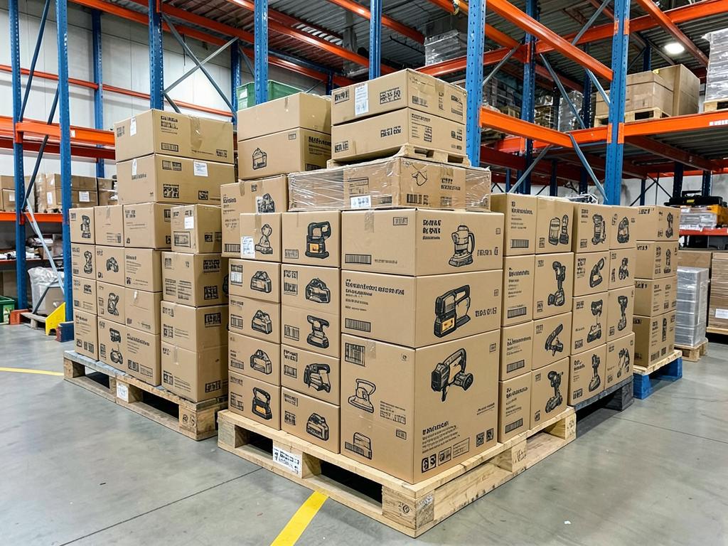Power Tools & Hardware — Full Truckload — Mixed liquidation lot in Ontario, California